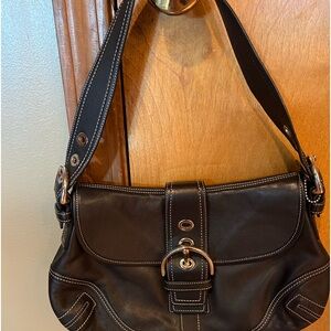 Black with silver hardware